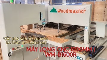 Máy Lọng CNC Router 1500mm WM-B1500R | Cắt Hoa Văn Nội Thất Siêu Nhanh & Chính Xác
