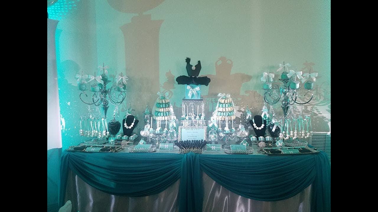 tiffany and co candy table