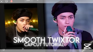 smooth twixtor on capcut || capcut tutorial || chaos.korea.edits ||