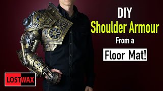 How To Make Steampunk Shoulder Armor. EVA Foam Armor Templates for Steampunk Costume Ideas screenshot 1