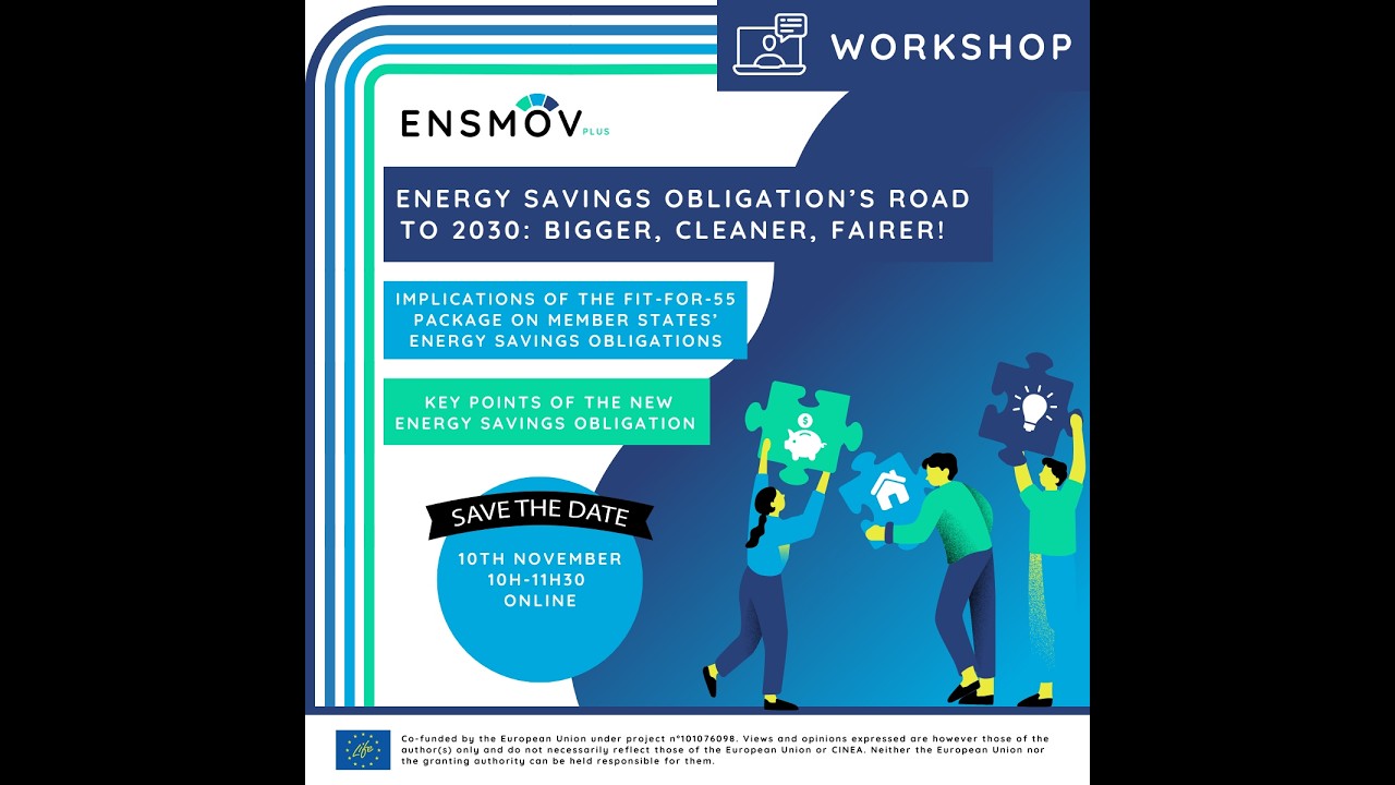 Key points of the new energy savings obligation (ENSMOV Plus)