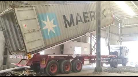 EasyWay Logistics - Metal Scrap unloading .!!