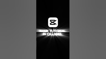 Name tutorial in channel