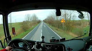 Daf Xf Polonya Slovakya Macaristan Romanya Bulgaristan Avusturya Almanya Fransa 1.Video