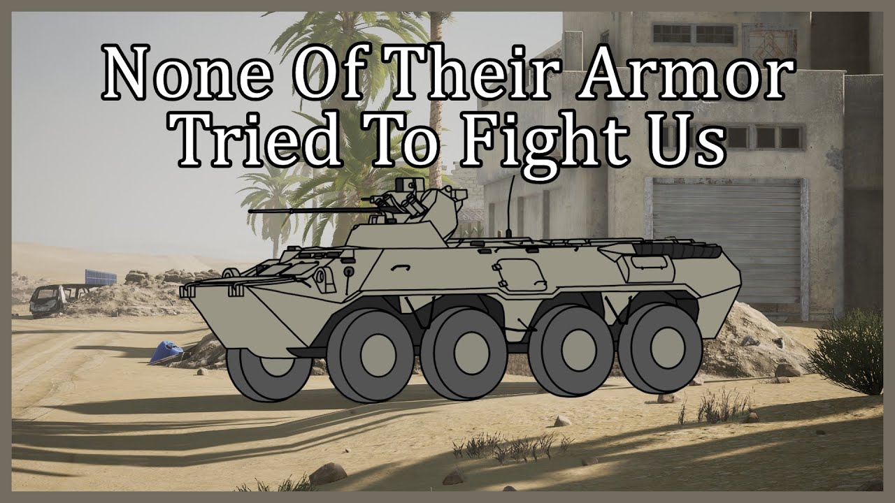 Dominating The Desert In a BTR-82A | Squad Vehicle Gameplay