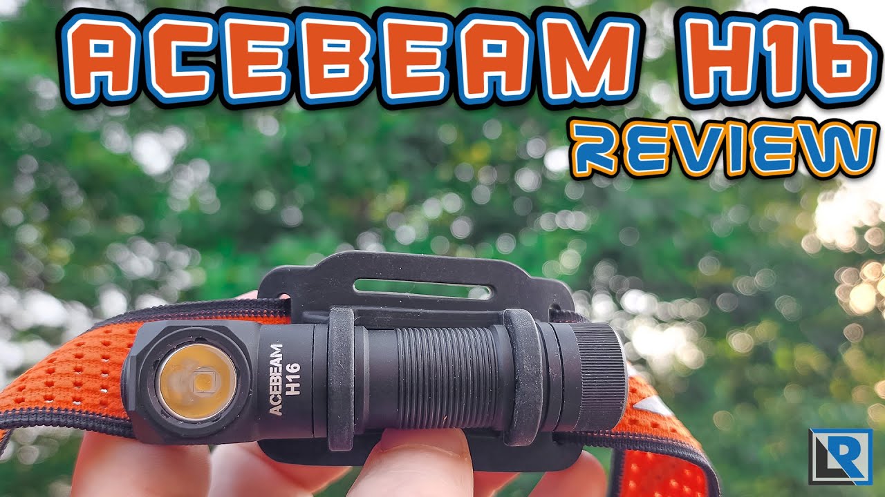 ACEBEAM H16 Lampe frontale LED rechargeable 650 lumens élevés