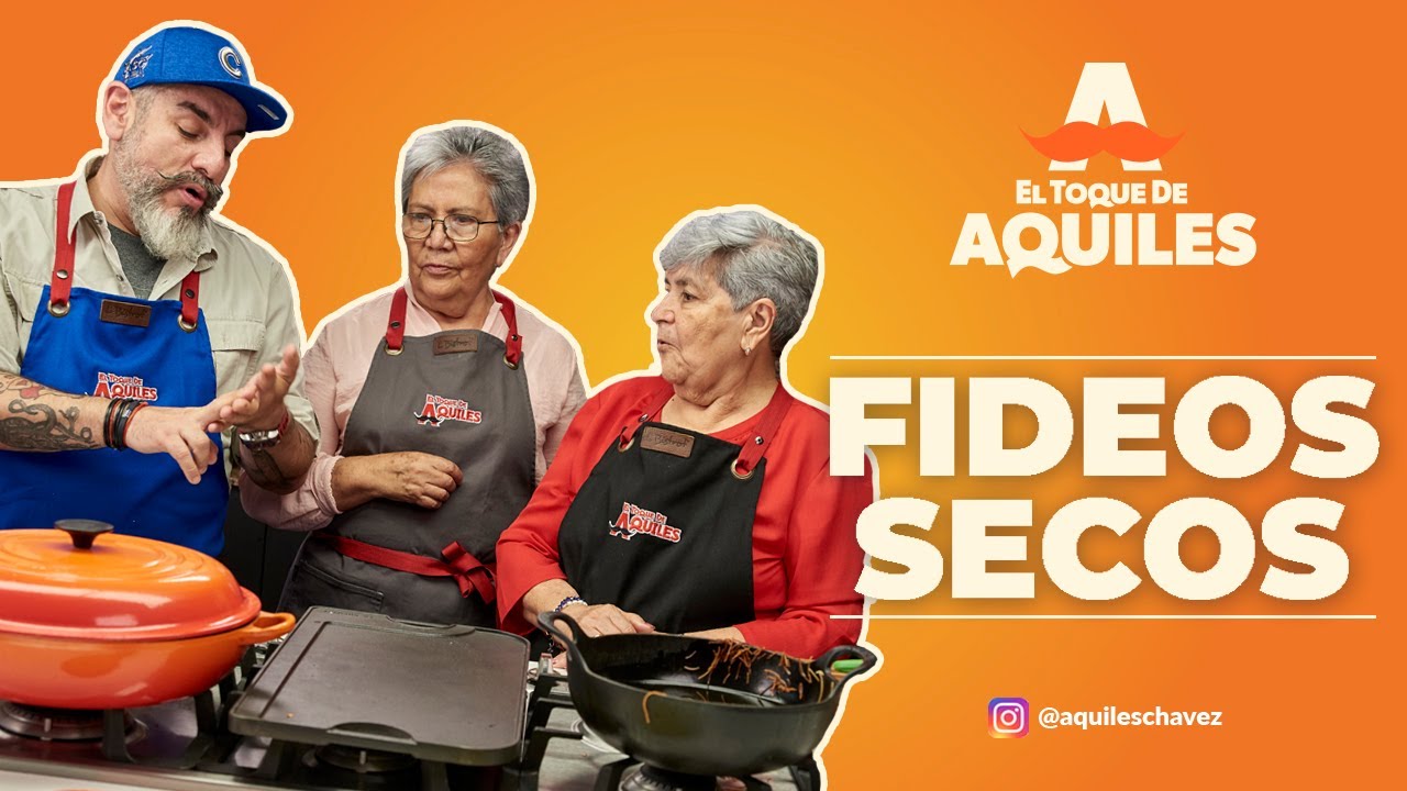 Fideos Secos con Camarón y Pulpo - El Toque de Aquiles