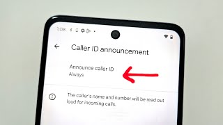 كيفية تفعيل خاصية إعلان اسم المتصل على هاتف أندرويد screenshot 2