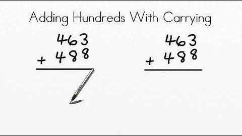 AdaptedMind - Adding Hundreds With Carrying