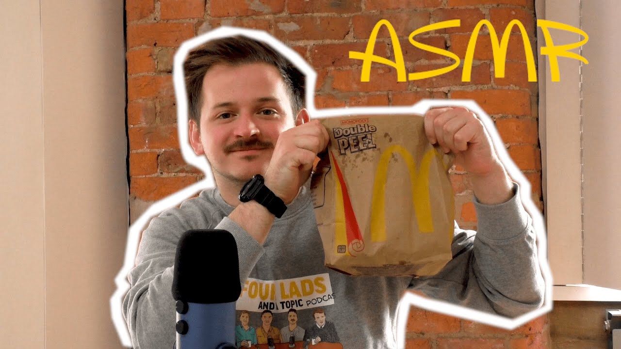 (asmr) McDonald's Monopoly Mukbang Jackpot!