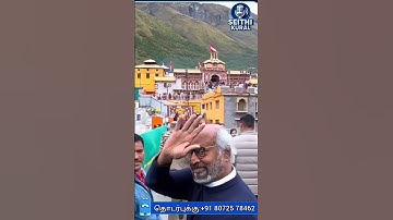 Thalaivar Superstar Rajinikanth at Himalayas badrinath #himalayas #jailer2 #superstar #rajini