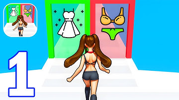 Build A Girlfriend - Gameplay Walkthrough Part 1 Make A Barbie (Android, iOS)