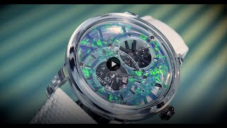 Tourbillon Skelet Sapphire - Opal – Jaquet Droz