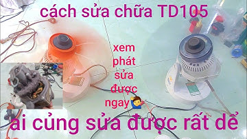 QUẠT ĐẢO TRẦN SENKO TD105 KHÔNG CHẠY, AI CỦNG SỬA ĐƯỢC.XEM PHÁT SỬA ĐƯỢC NGAY