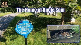 Unclogging a Spillway and visiting the Gravesite of Uncle Sam