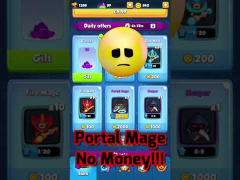 RUSH ROYALE ? PORTAL MAGE IN THE SHOP…. I HAVE NO GOLD! o.O
