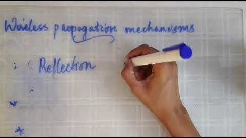 EC 404_Advanced Communication System_mod 5_PART 1_Wireless propagation mechanisms