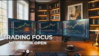 New York Open | 2 Hour Dark Trading Focus Music screenshot 5