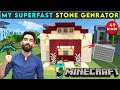 I MADE AN AUTOMATIC STONE GENERATOR - MINECRAFT SURVIVAL GAMEPLAY IN HINDI #49