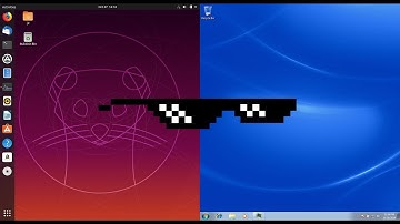 Ubuntu 19.10 vs Windows 7 RAM Compare