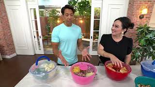 LocknLock Large Salad-to-Go Bowl on QVC