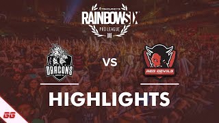 Black Dragons vs ReD DevilS | R6 Pro League S9 Highlights