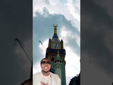 أعلى برج ساعة في العالم يطل على الكعبة المشرفة