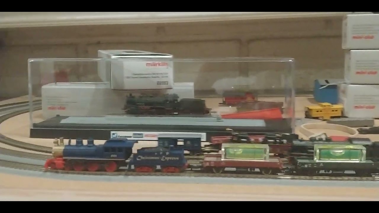 pizza Buiten Graan Marklin 81846 Christmas Steam Locomotive Test Run at z.scale.hobo  08.10.2022 - YouTube