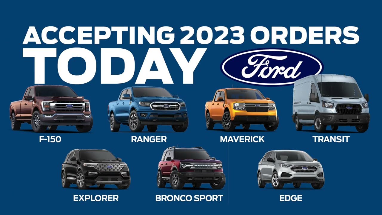 Order your 2023 Ford Today at Tasca Ford! - YouTube