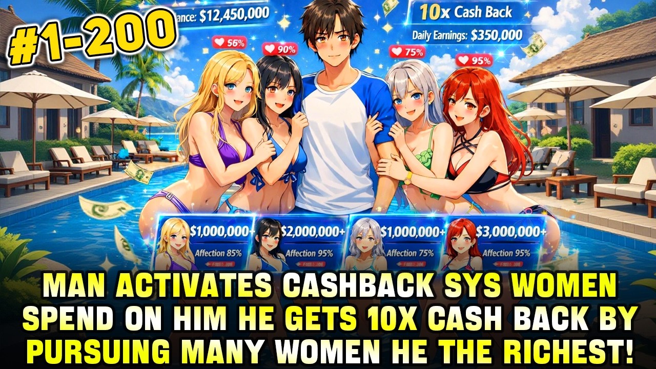 After female cashback system,He is forced live off women,tenfold cashback yields over $1000M
