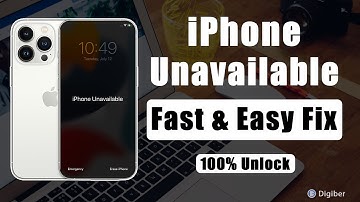 iPhone Unavailable Unlock In Minutes | Why And How to Fix iPhone Unavailable Error [100% Works]
