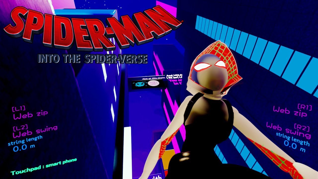 Dreams PS4: Playing as Spider-Gwen from Into The Spiderverse!