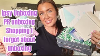 IPSY GLAMBAG, DOSSIER, PR UNBOXING, SHOPPING I FORGOT ABOUT | HOTMESS MOMMA MD