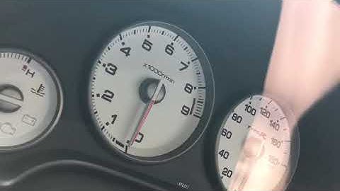 Honda Integra DC5 Speedometer Dash Cluster Clocks, Reset / Calibrate