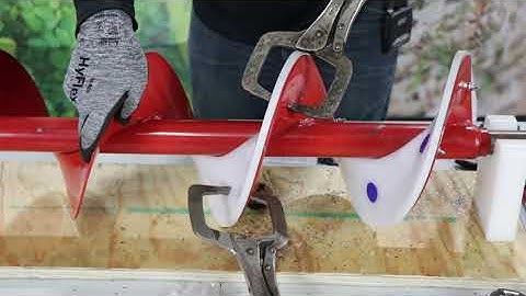 How to Install May Wes UHMW Poly Auger Wearshoes