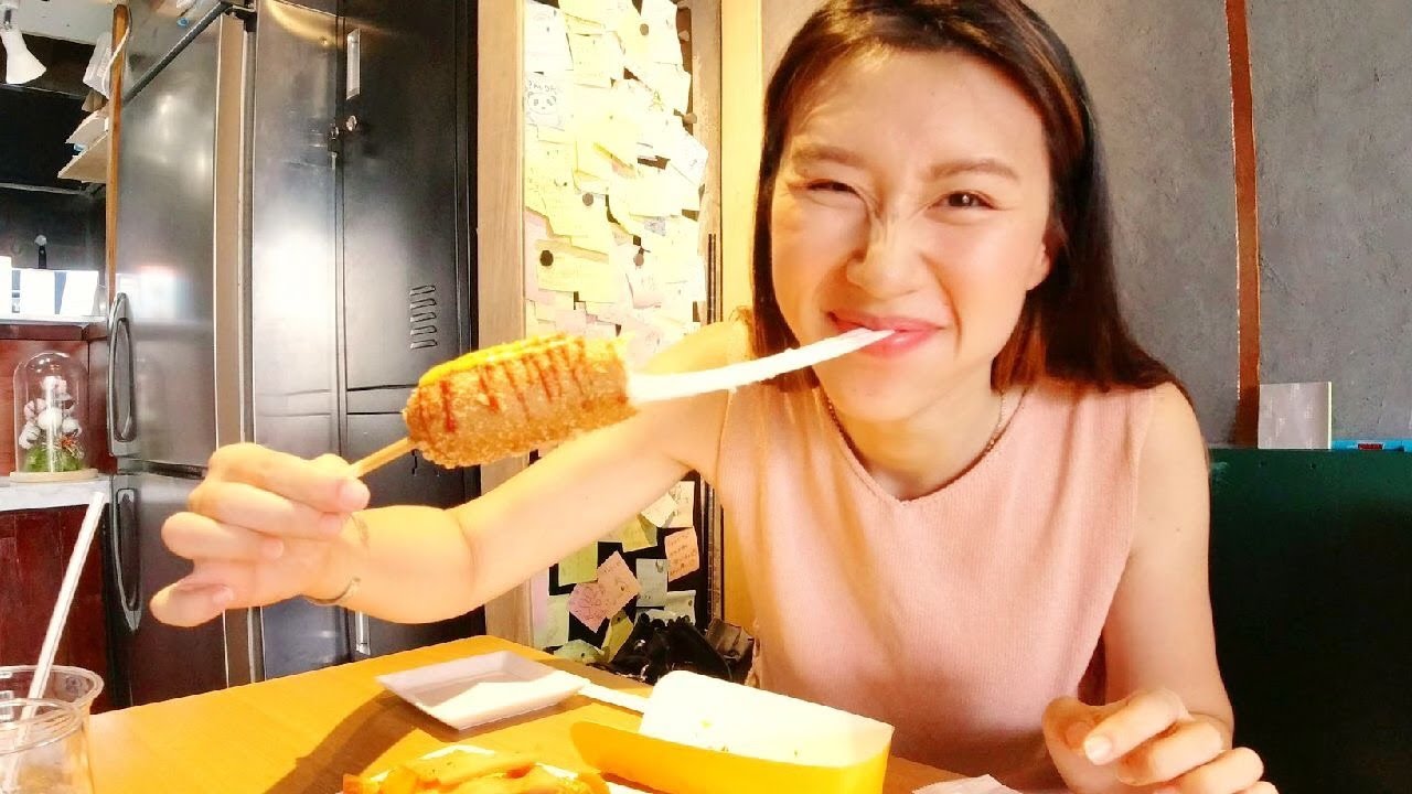横浜の新大久保 横浜でオススメの韓国カフェ 韓国で人気のチーズハッドグが食べられるお店 はすドッグ Youtube