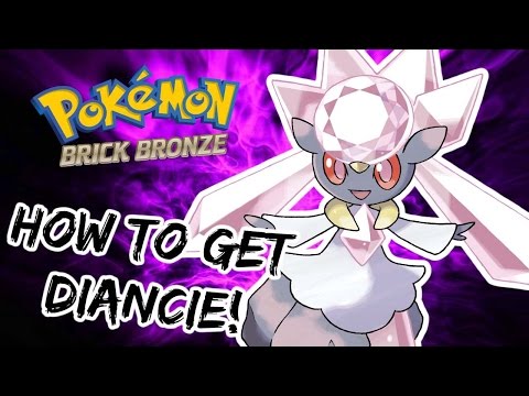 Pokemon Brick Bronze How To Get Diancie Youtube - diancie pbb roblox