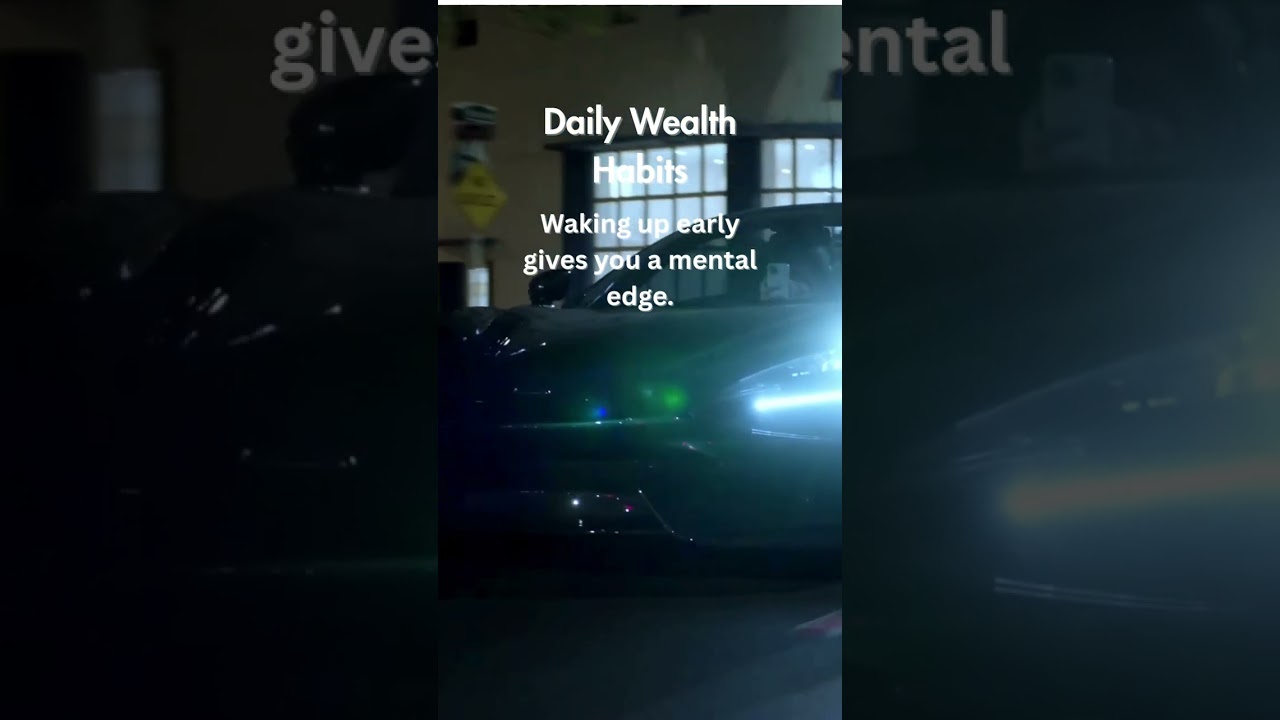 Daily Wealth Habits