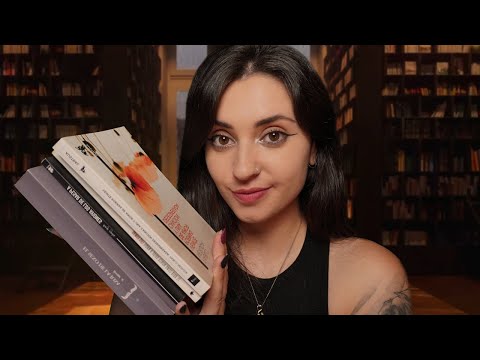 ASMR bibliotecaria te ayuda 📚 Roleplay en español