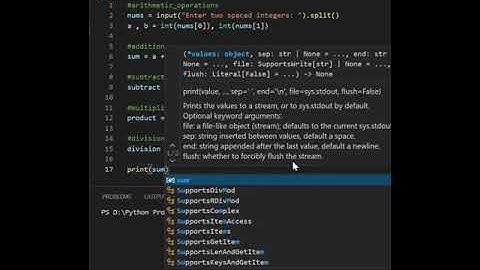 Simple Calculator #Python #Shorts #YTShorts #Coding