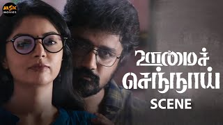 Oomai Sennaai(2021) Tamil Movie || Scene || Azhagappan searches for Aishu and Chitra || MSK Movies