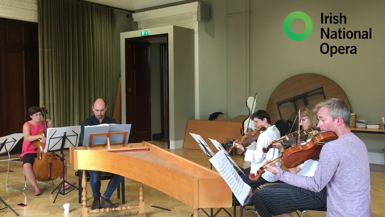 Orfeo ed Euridice Orchestral Rehearsal