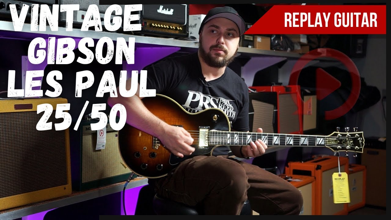 Vintage 1979 Gibson Les Paul 25/50 - YouTube