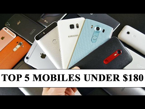 Top 5 Mobiles Under $180 (FEB 2017) | Best 5 Smartphone Below $180 | Mobiles Under $180 (2017)