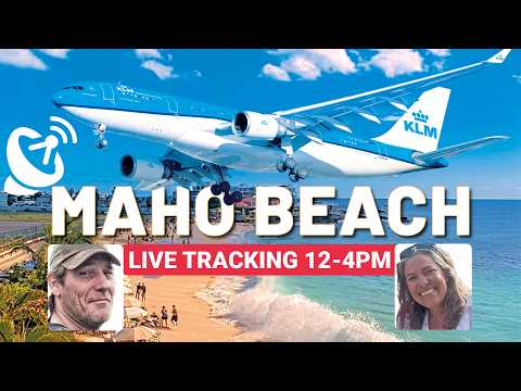 October 1, Maho Beach, SXM Airport St. Maarten (with ATC & Jetblasts)