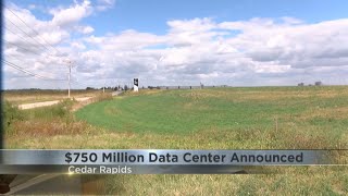 Cedar Rapids Approves New 750 Million Data Center