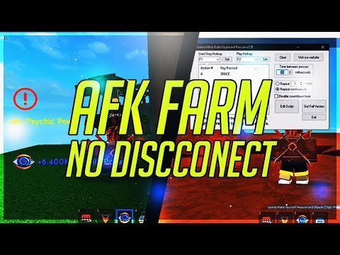 HOW TO AFK FARM WITHOUT GETTING DISCONNECTED - Super Power Training Simulator (Roblox)