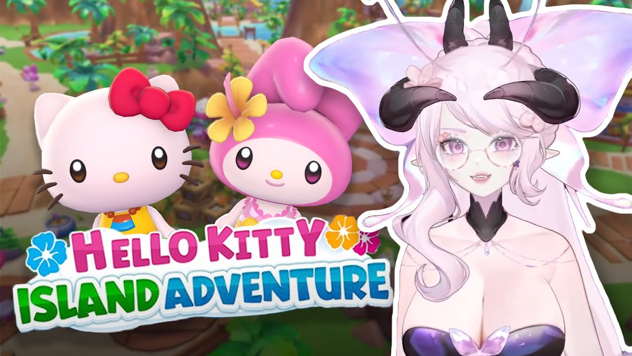 Sakurah Became Friends with Hello Kitty