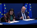 President von der Leyen on the signing of the new Pact for European Social Dialogue