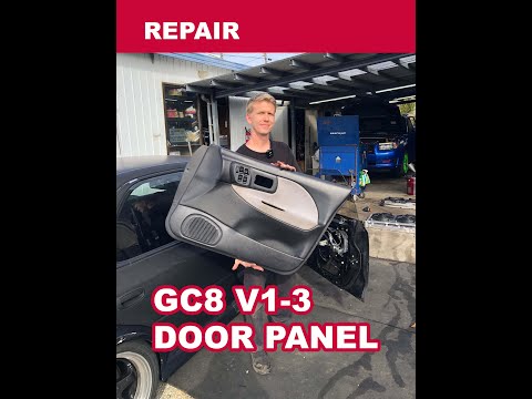 GC8 Version 1-3 door panel removal of a Subaru - YouTube